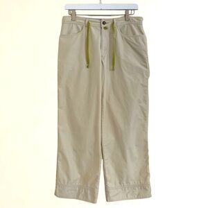 Toad & Co. Horny Toad Cropped Activewear Hiking Tie Waist Pants
